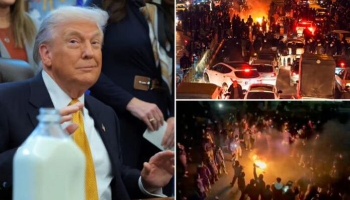 Trump claims about Iran protests