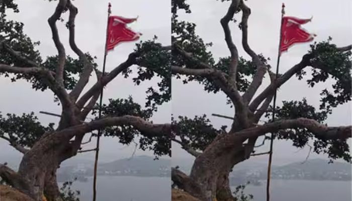 Dargah Flag Removed from Temple Land
