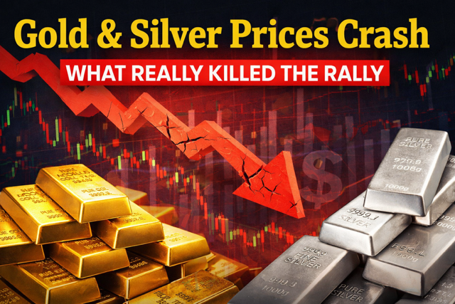 Gold and Silver record their worst fall in decades: What triggered the historic crash? Explained