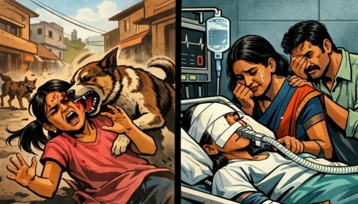 Karnataka girl dies of rabies weeks after stray dog attack