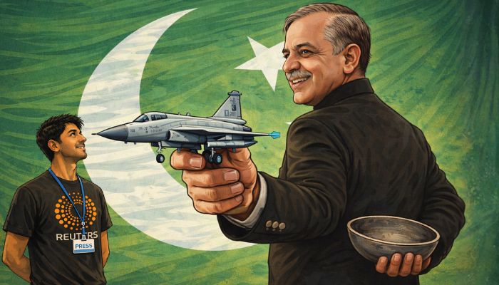 Reuters journalist Saad Sayeed writes dubious ‘exclusive’ stories to boost unrealistic Pakistan defence deal narrative, makes self citation loop obvious