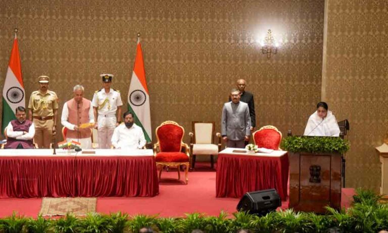 Sunetra Pawar sworn in as Maharashtra’s first woman Deputy CM, move seen as bid to protect Ajit Pawar’s legacy amid NCP power tussle