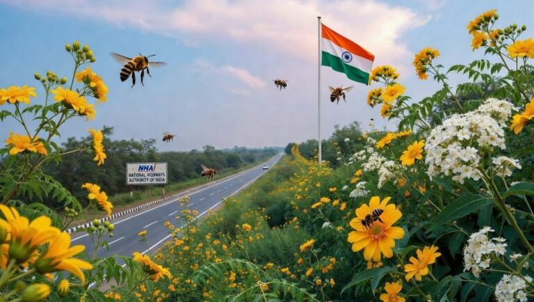 India’s highways go green: NHAI launches Bee Corridors to support pollinators and boost rural economy