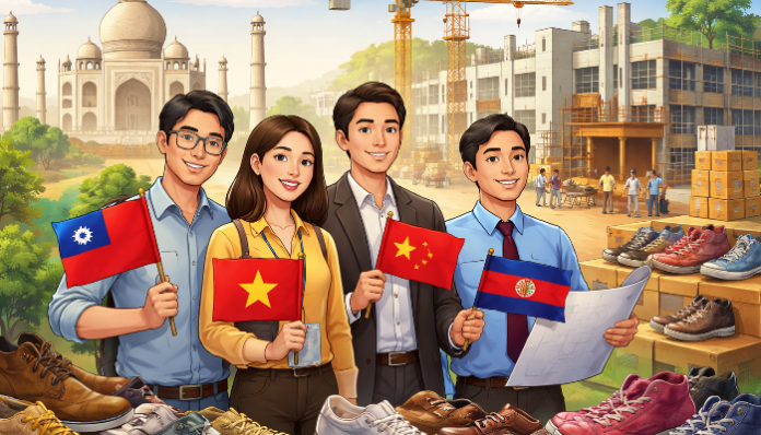 Asian shoe makers are rapidly expanding into India in the wake of the US tariff rollback.