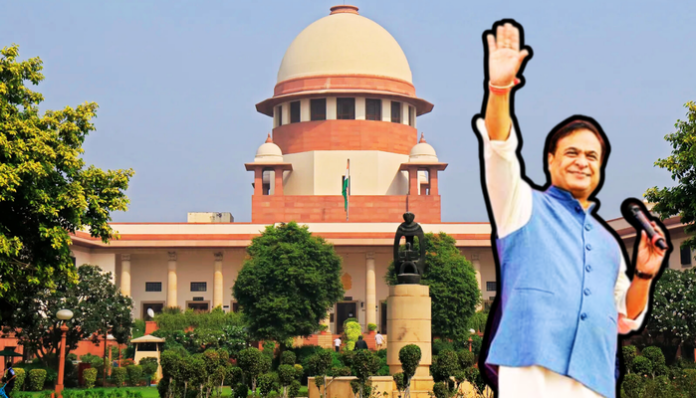SC held that the anti-encroachment drive by Assam government is constitutional.