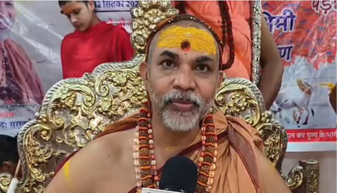 Swami Avimukteshwaranand Saraswati has been granted interim bail.