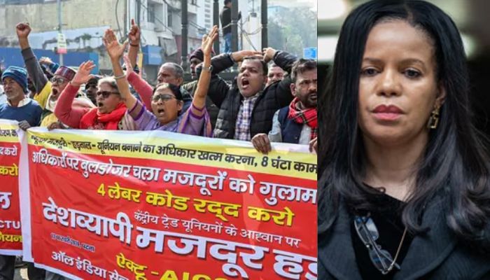Former Leicester MP and anti-India propagandist Claudia Webbe spreads lies again, claims ‘India was shut down in the world’s biggest strike’