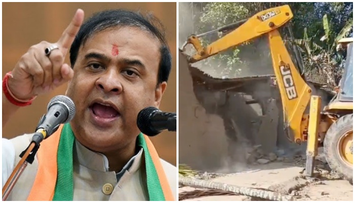 Assam CM bulldozer action