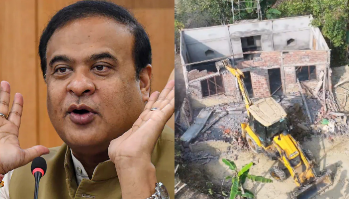 Assam's Sribhumi district saw the reclamation of 660 hectares of forest land in two days.