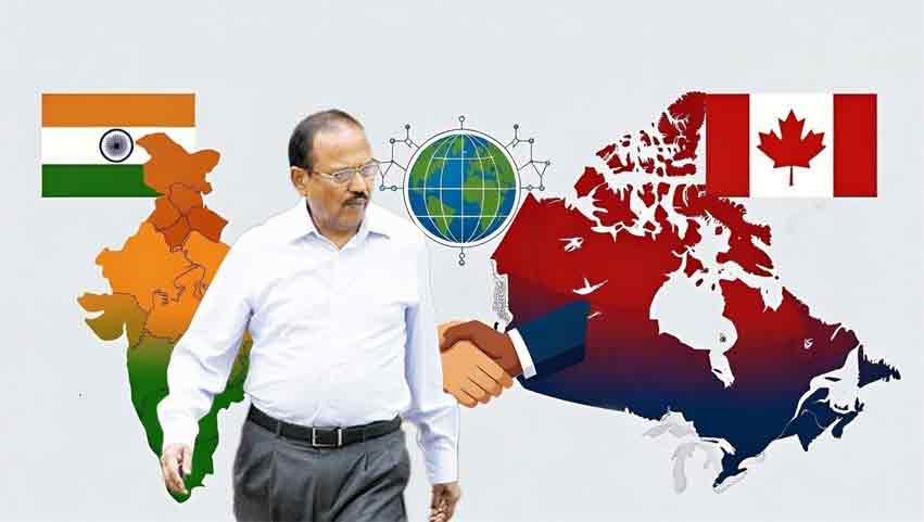 India and Canada agree to establish security and law-enforcement liaison officers in each other’s country during Ajit Doval’s Ottawa visit