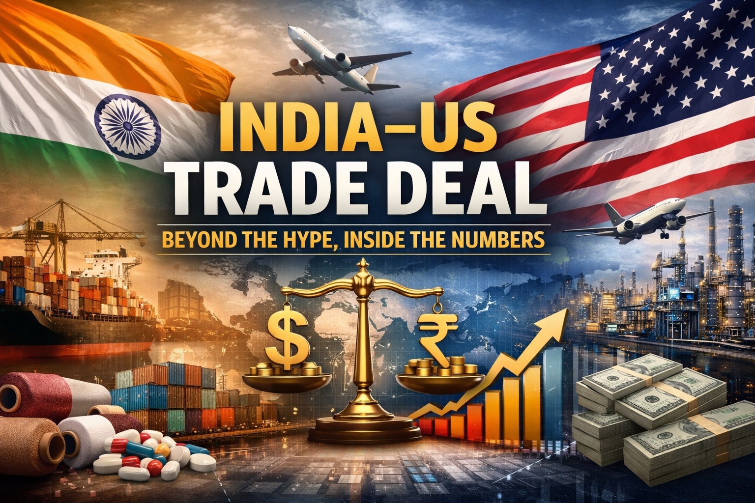 India-US trade deal framework: Why the numbers involved tell a different story than the political noise