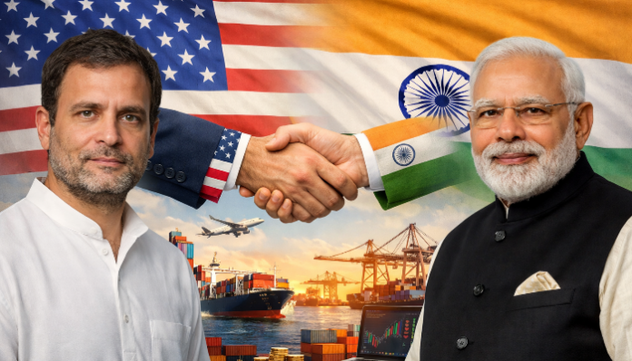 Rahul Gandhi wants PM Modi to cancel the India-US trade pact, which has yet to be inked.