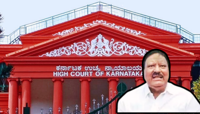 Karnataka High Court refused to quash FIR against Congress leader Mukarram Khan.