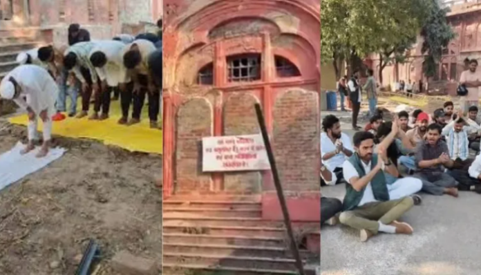 Lucknow University has asked 13 students to deposit a bond of ₹50,000 each regarding the Lal Baradari controversy.