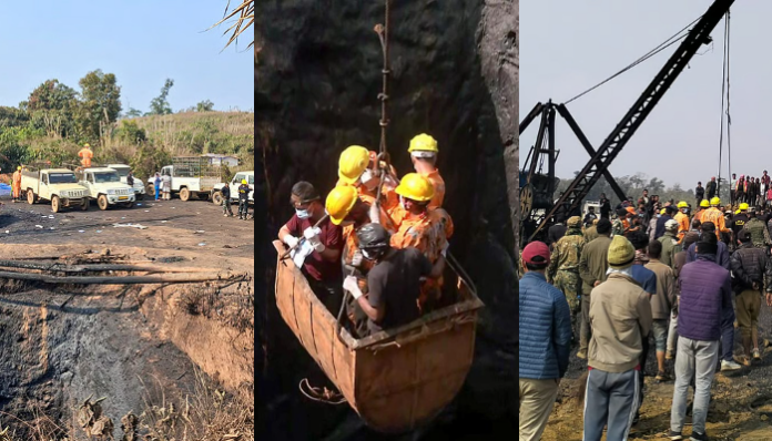 Rat hole mining blast in Meghalaya have led to 30 deaths.