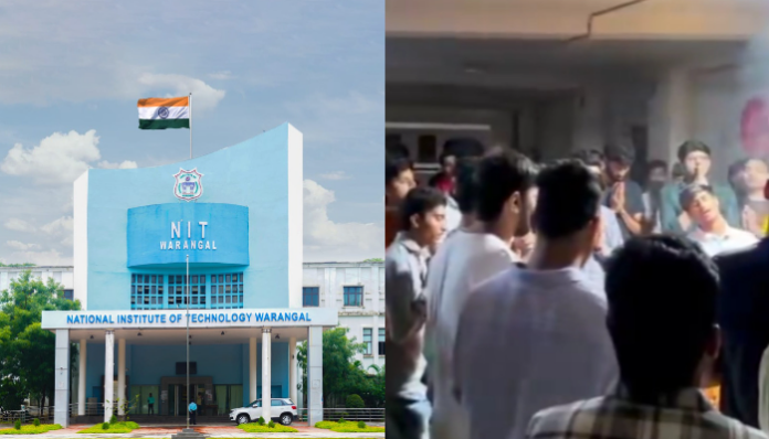 The LRPF approaches NHRC after the Hanuman Chalisa recital was stopped at NIT Warangal.