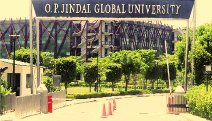 A professor at the OP Jindal Global University was suspended.