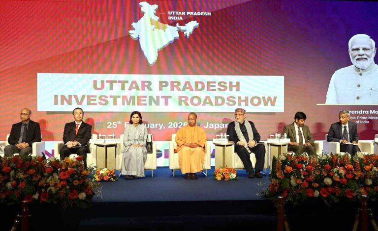 UP CM Yogi Adityanath arrives in Japan, holds talks with top Japanese business leaders at Uttar Pradesh Investment Roadshow in Tokyo