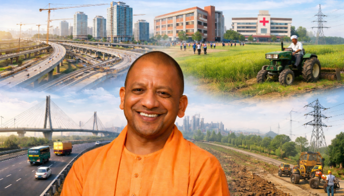 Important announcements are made by the Yogi government as it presents a 9.21 lakh crore budget.