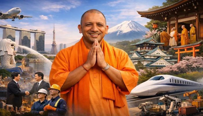 Saffron-clad Yogi Adityanath follows the lead of PM Modi, sets out abroad to bring global investments to Uttar Pradesh: Read the significance of this cultural diplomacy