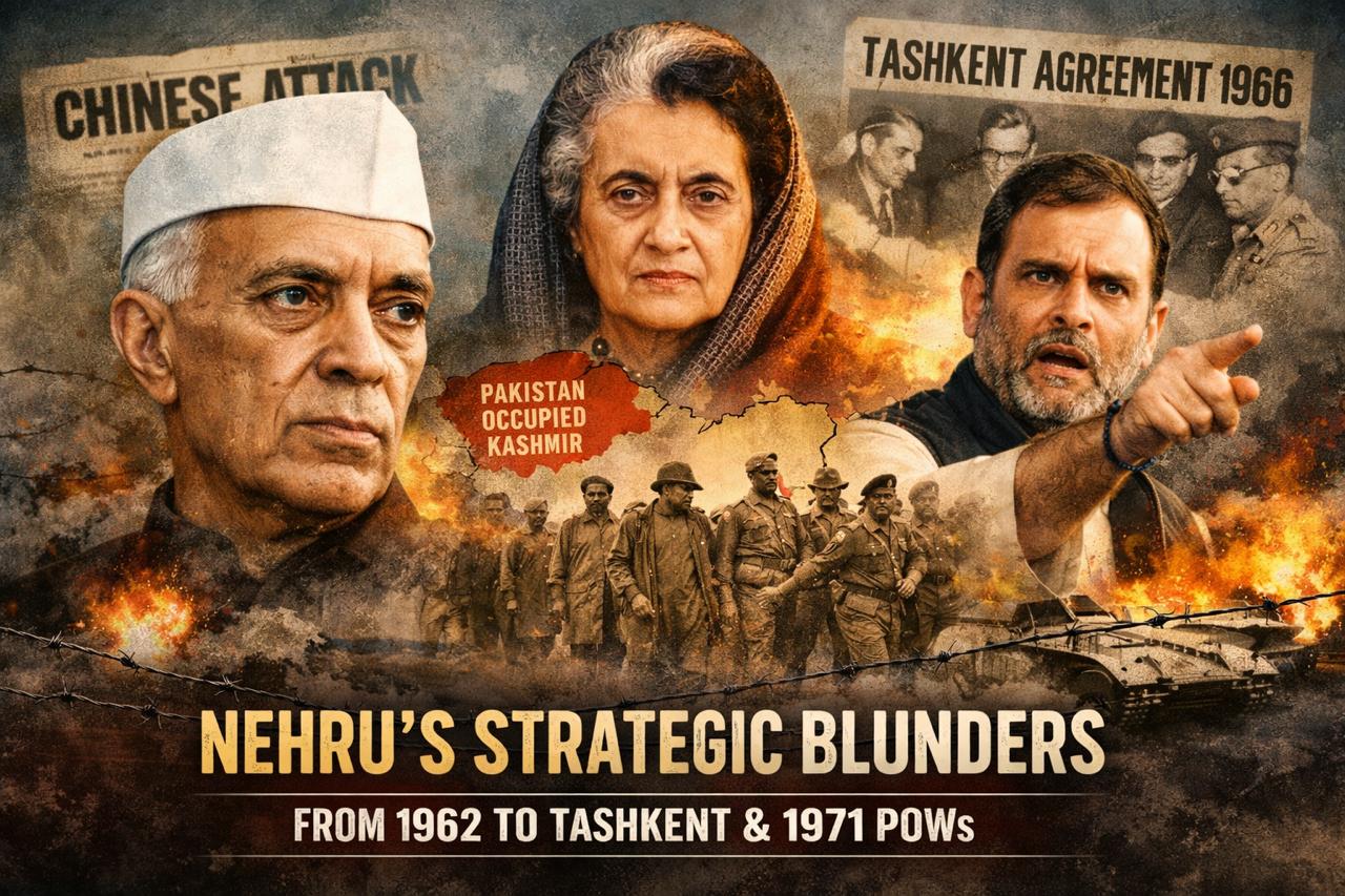 From Nehru’s intelligence blind spots to Indira Gandhi’s CIA-linked meddling: Read Congress’ history of selling national interests for personal gains