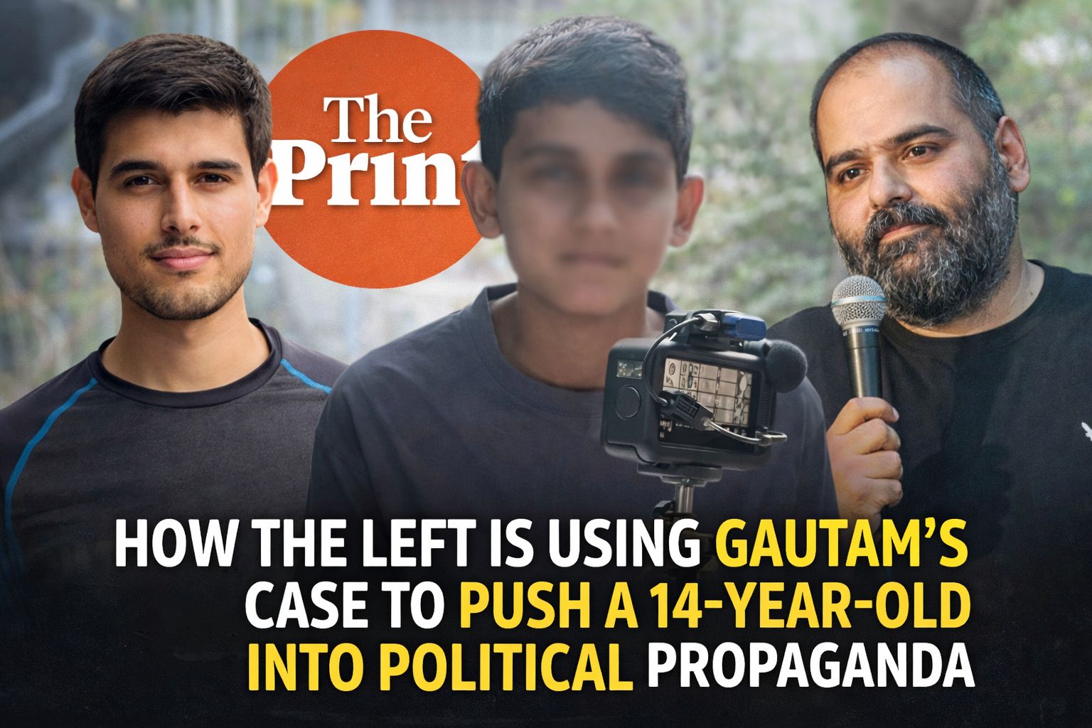 Ashwamit Gautam and the politics of outrage: How a 14-year-old is being turned into the Left’s propaganda mascot