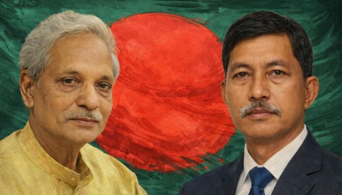 Hindu Nitai Roy Chowdhury and Buddhist Dipen Dewan were sworn in as full ministers in the BNP led Bangladesh cabinet