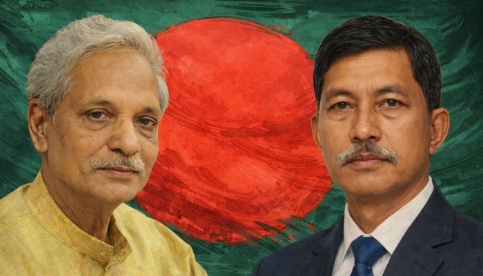Hindu Nitai Roy Chowdhury and Buddhist Dipen Dewan were sworn in as full ministers in the BNP led Bangladesh cabinet