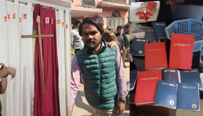 Greater Noida police raid basement prayer meeting amid religious conversion allegations