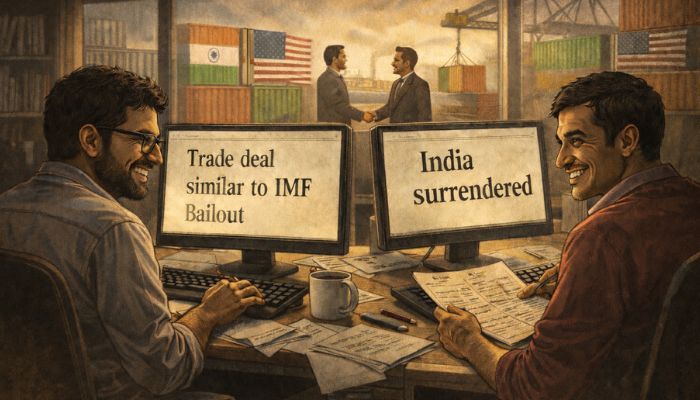 Why is Leftist media rattled over India-US trade deal: Read how some International media portals are fearmongering, and spreading falsehoods over the interim FTA framework