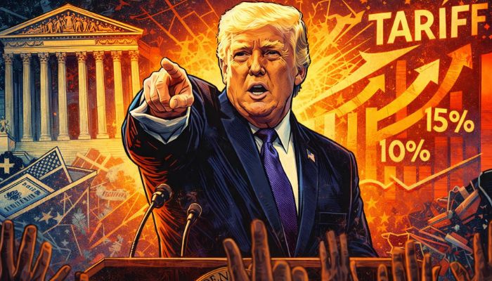 Donald Trump announces 15 per cent tariff after court ruling