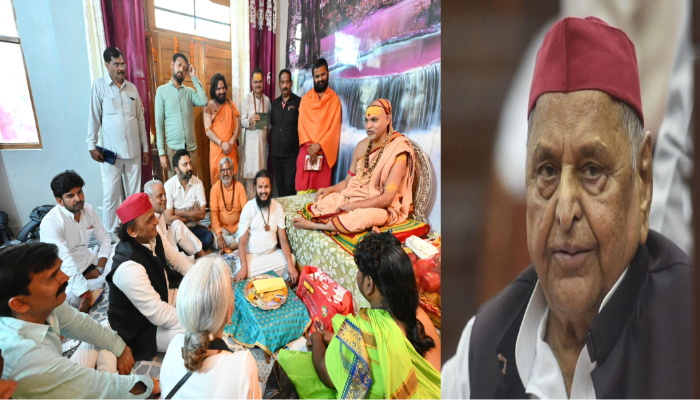 Akhilesh Yadav meets Swami Avimukteshwaranand: Read how Mulayam’s police attacked him during a protest and the anti-Hindu history of his family, Samajwadi Party