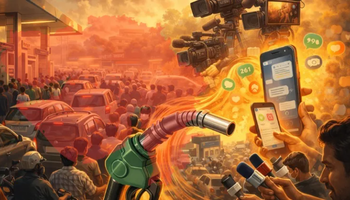 Long queues in many cities after rumours of petrol-diesel shortage spread in Gujarat: What was the real reason and how did the situation worsen due to media sensationalism