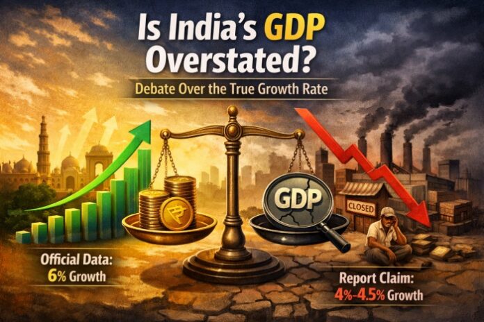 India's GDP growth has been called a misestimation by a new study