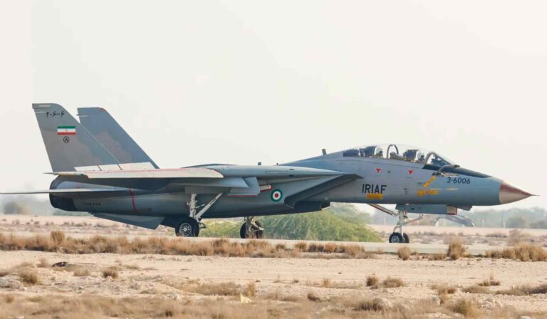 Israel destroys several American F-14 jets of Iran at Isfahan airport, the entire operational fleet of Tomcats is hosted at the airbase
