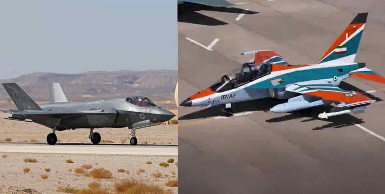 Israeli F-35 fighter jet shoots down Iran’s Russian-made Yak-130 jet in the first dog fight of the war, marks the first hunt of a manned aircraft by the American jet