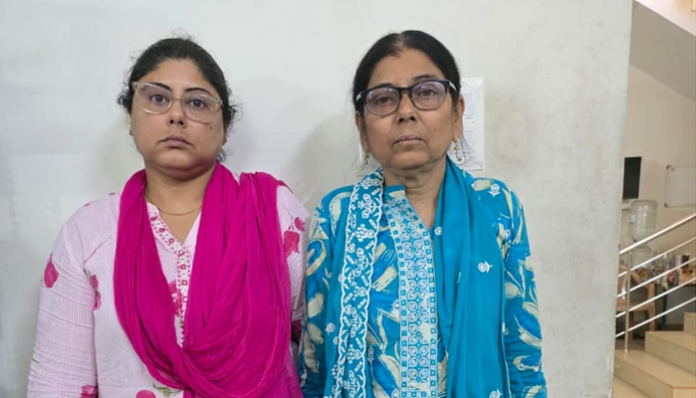 The mother and daughter had been absconding.