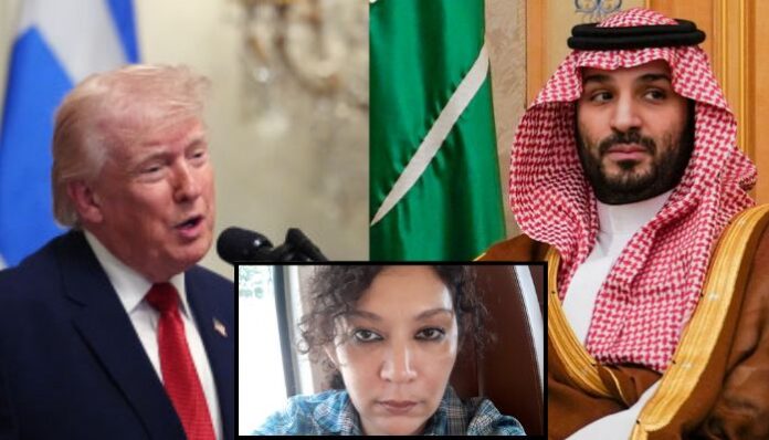 Saba Naqvi's reaction to Trump's MBS comment