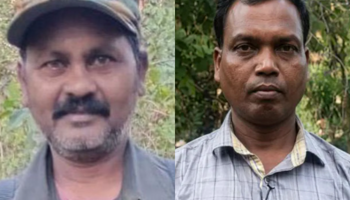 Maoists Papa Rao in Chhattisgarh and Sukru in Odisha surrendered.