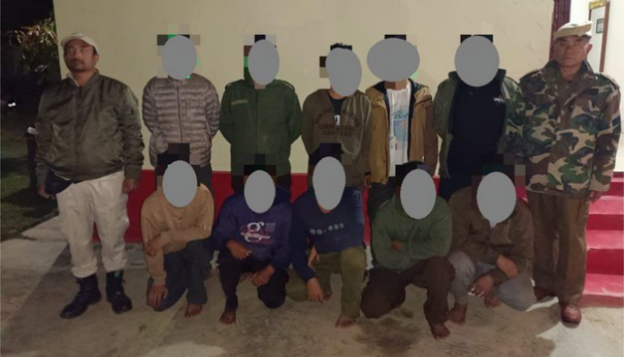 Security forces in Manipur launch a major operation against active militants.