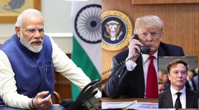Modi Trump call