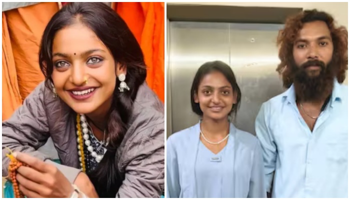 Kumbh Mela viral beauty Monalisa and her boyfriend Farman Khan approach Kerala police seeking protection from family