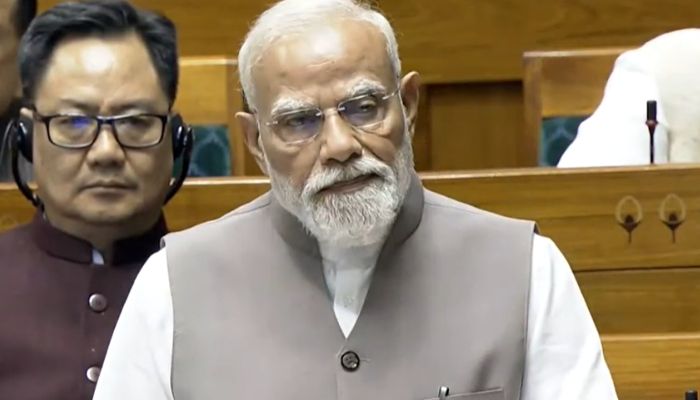 PM Modi in Lok Sabha explained railway electrification reducing diesel consumption