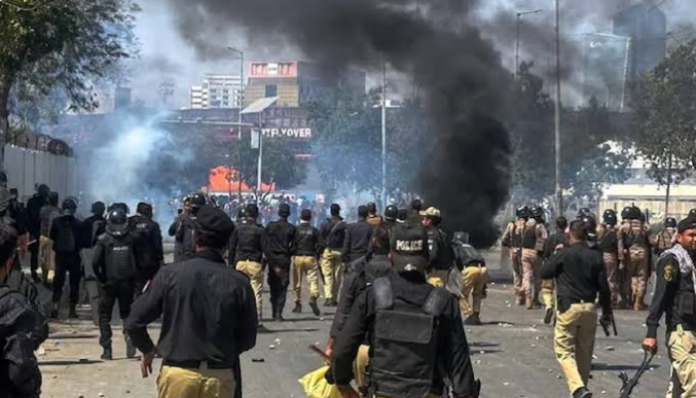 Protests against Ayatollah Ali Khamenei's killing turn violent in Pakistan.
