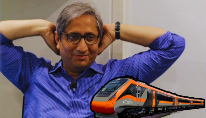 Ravish Kumar said that people throwing stones at trains should be mentally evaluated.
