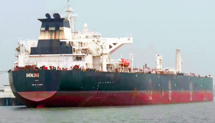 Two oil tankers transit the Strait of Hormuz to India.