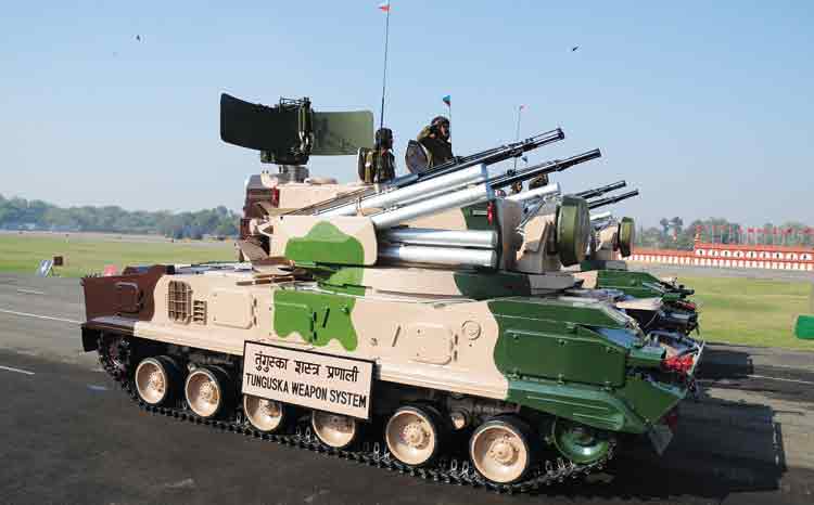 Defence Ministry signs ₹445 crore contract with Russian company for procurement of Tunguska Air Defence Missile System