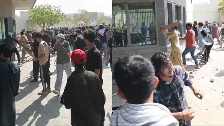 Pakistan: US Consulate in Karachi vandalised by locals protesting against the assassination of Ayatollah Ali Khamenei, 8 killed and many injured after US Marines allegedly opened fire