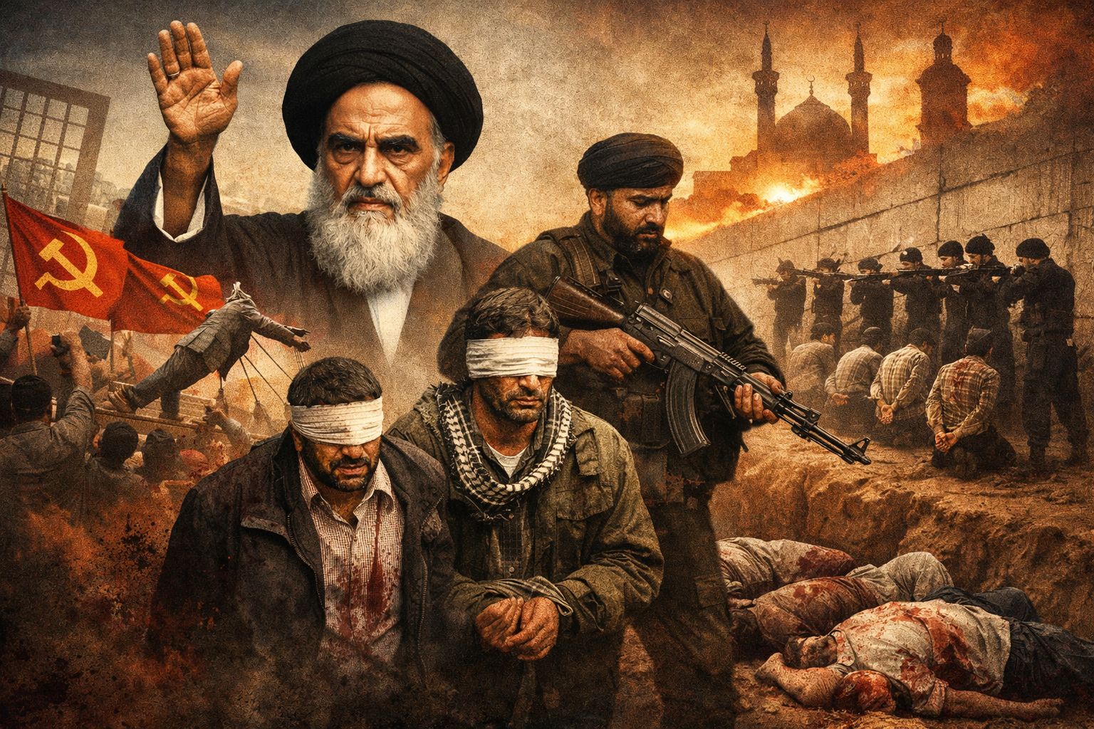 When Communists in Iran were jailed and executed by the Islamic regime, as soon as Ruhollah Khomeini came to power after the 1979 revolution