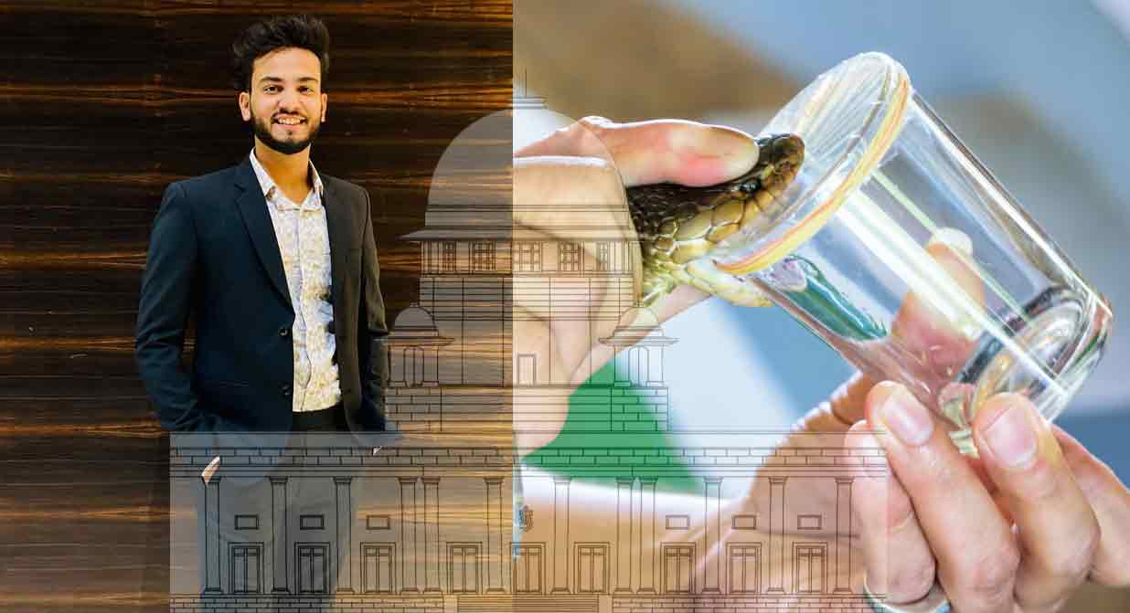 Picture of Supreme Court quashes rave party case against Elvish Yadav saying snake ...